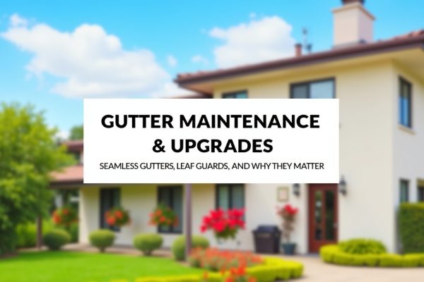 Gutter Maintenance & Upgrades — Seamless Gutters & Leaf Guards | Remodart