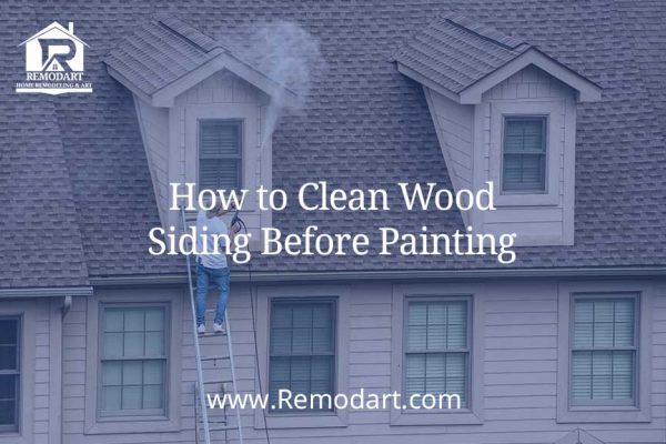 How to Clean Wood Siding Before Painting