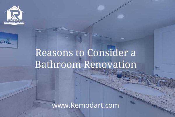Reasons to Consider a Bathroom Renovation