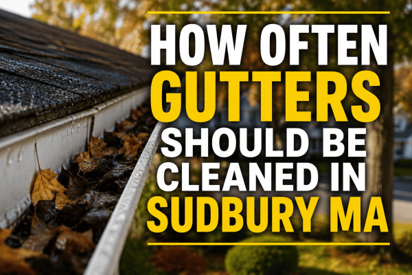 How Often Gutters Should Be Cleaned in Sudbury MA