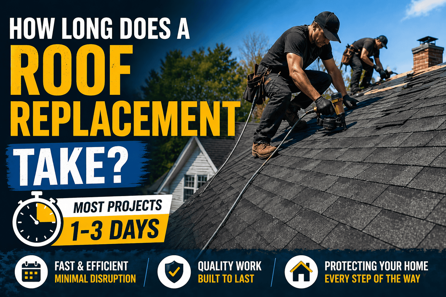 roof replacement time